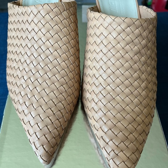 Collection J.Crew Mari GIUDICELLI x j crew woven leather mule color, adobe clay - Picture 4 of 8